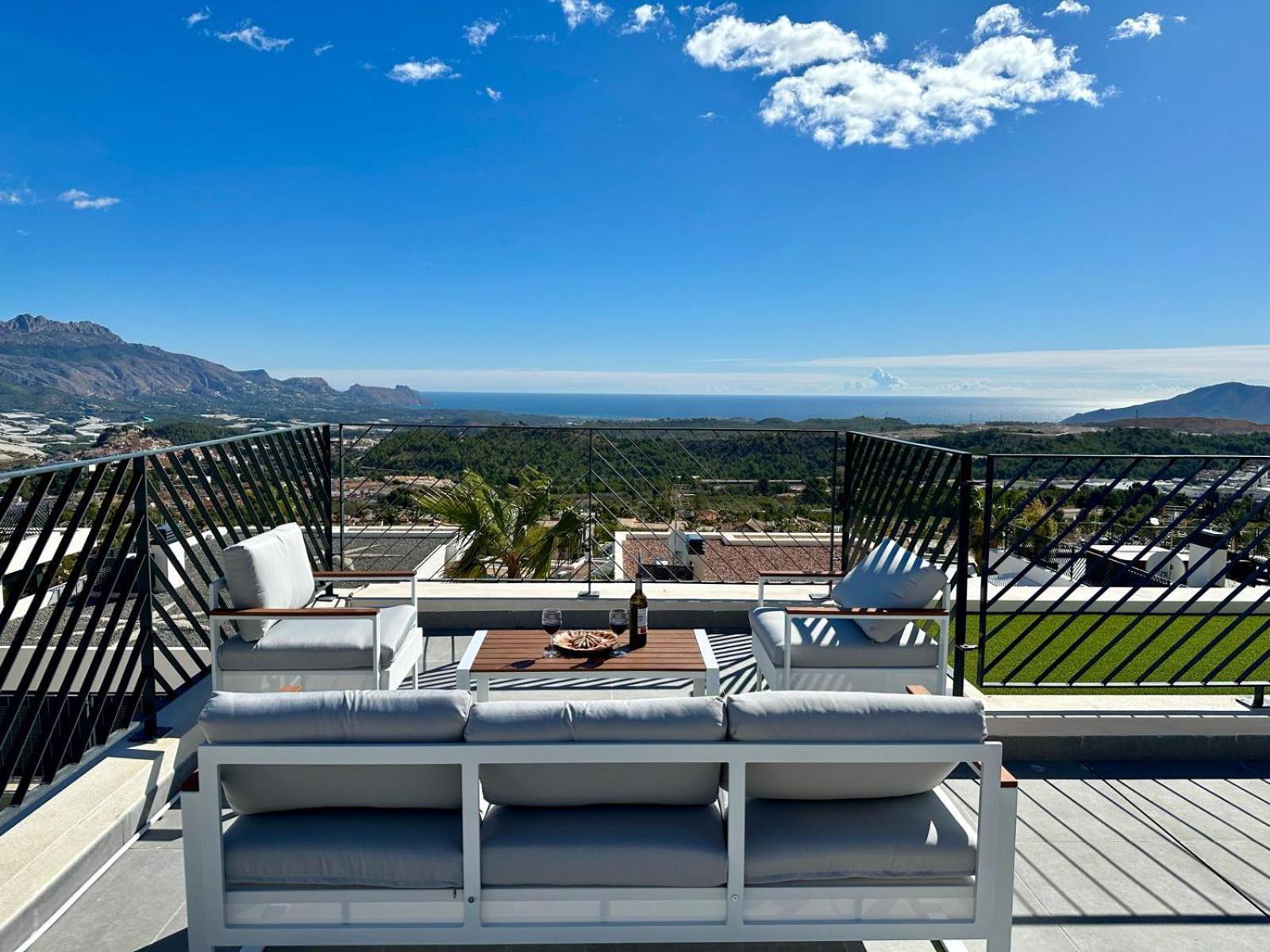 Villa Casa Con Piscina Privada Polop de la Marina Exterior foto