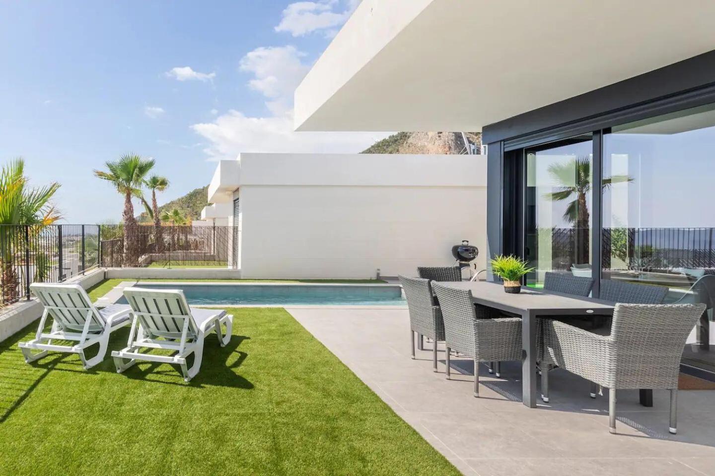 Villa Casa Con Piscina Privada Polop de la Marina Exterior foto